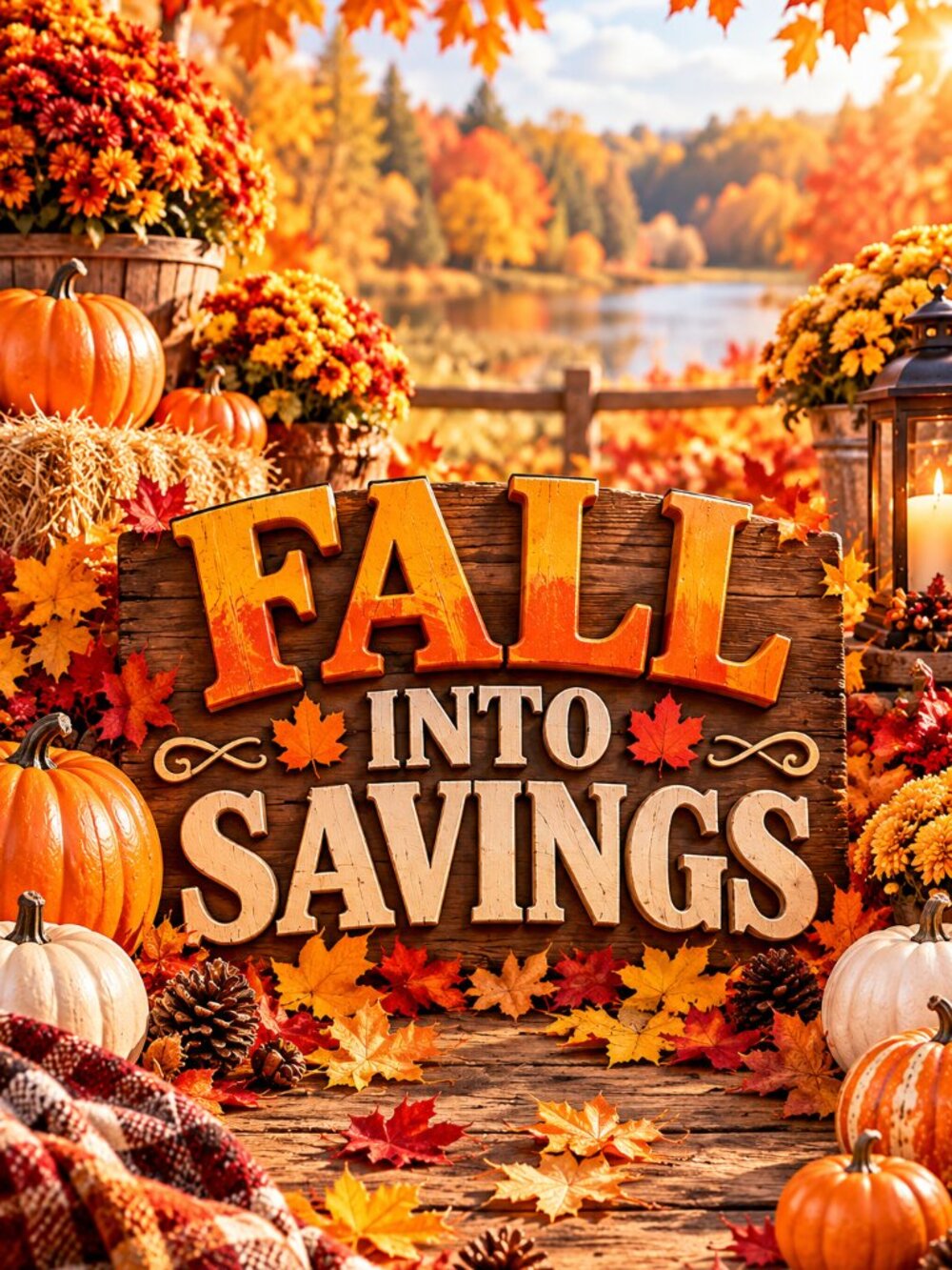 🍂🍁 FALL INTO SAVINGS DURING OUR FALL SALE 🍁🍂